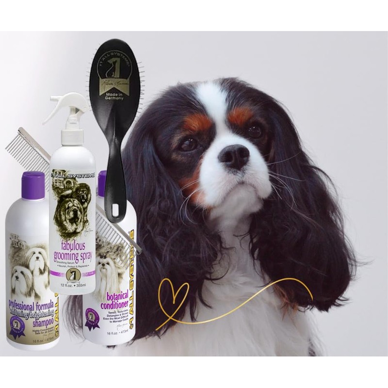 #1 All Systems Professional Grooming Kit for Cavalier King Charles