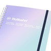 Delfonics Rollbahn NRP16-GO Notebook with Pocket, Ring Type, Perforated Pages,