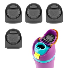 4pcs Replacement Stopper for Owala FreeSip 24/32oz, BPA Free Water Bottle Top Lid Gasket Parts for Sip Tumbler 16/19/24/32/40oz Seal Spout Cap Mouth Silicone Rubber Bottle Gasket Plug Accessories
