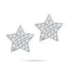 Clepsidra® Aretes para Mujer de Plata de Ley 925 Estrellas