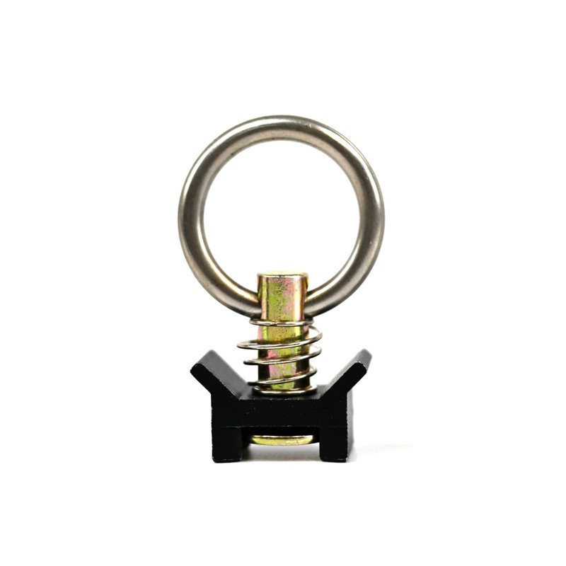 VanEssential Venture L-Track Spring Loaded Adjustable Tie Down Ring -