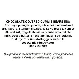 Milk Chocolate Covered Gummi Bears (3 Pound)