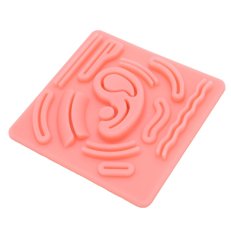 Silicone Laparoscopic Suture Simulation Pad 3D Laparoscopic Suture Pad with