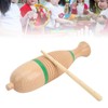 Fish Shaped Guiro Wooden Latin Percussion Musical Instruments with Rhythm