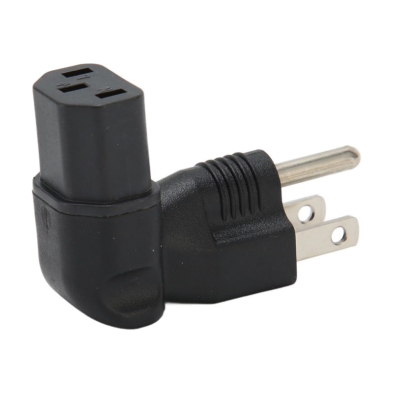 4pcs for NEMA 5‑15P to IEC320 C13 Converter 90 Degree