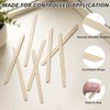 Wooden Eyebrow Wax Sticks, 200 Pcs Small Brow Waxing Sticks