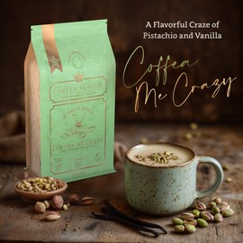 Flavored Ground Coffee – Organic 100% Arabica, Single Origin, 16oz Bags – by Coffea Flavor (standard, Coffea Me Crazy)