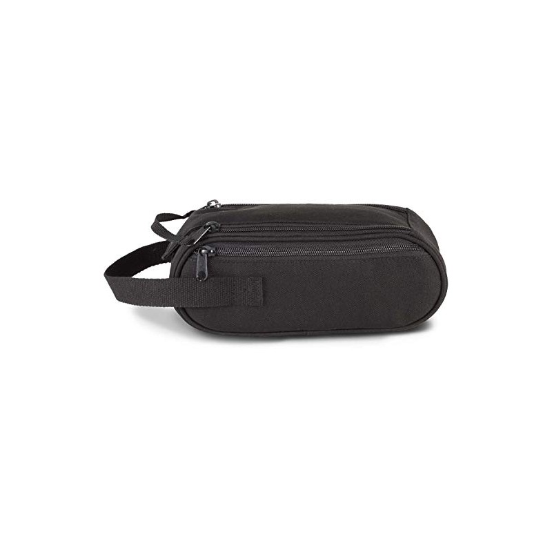 Sacoche de pétanque noire 3 boules with fermeture zip and