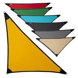 freigarten.de Awning, Waterproof Sun Protection, 100% Protection from UV Triangular, 2.0 m x 2.0 m x 2.8 m