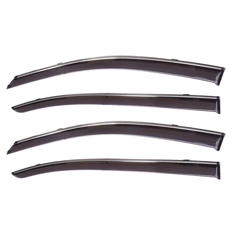 Side Window Deflectors Rain Guards Vent Window Visors Outside Mount