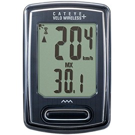 CatEye Velo+ VT235 WLess Comp - Black