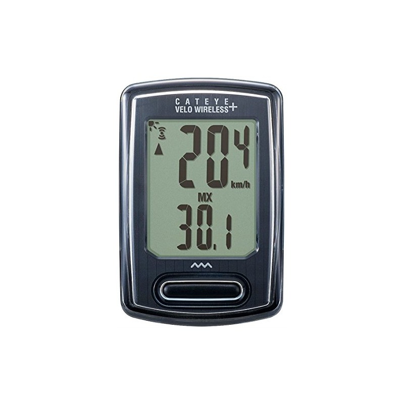 CatEye Velo+ VT235 WLess Comp - Black