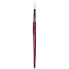 Connoisseur CE23309 White Taklon All Media Brush, 12 Round