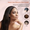 Terviiix Electric Hot Comb for Lace Front Wigs, Pressing Combs