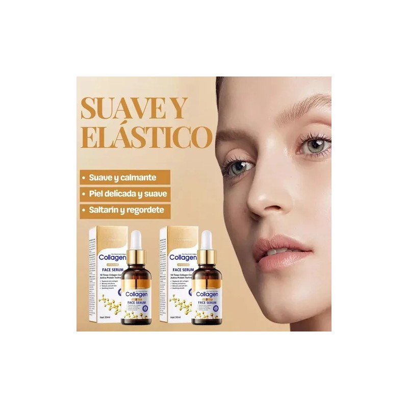 Pack 4 Serum Antienvejecimiento Ácido Hialuronico Facial Tipo De Piel