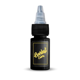 Everlast Tattoo Ink - Premium Organic Tattooing Pigment - Perfect for Outlining or Shading - Black Outliner - 1oz