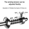 Manual Fishing Line Spooler for Reel Line Winding – Adjustable