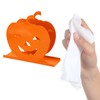2pcs Cute Pumpkin Napkin Holder Durable Iron Paper Napkin Holder