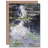 Claude Monet Pond With Water Lilies Fine Art Greeting Card