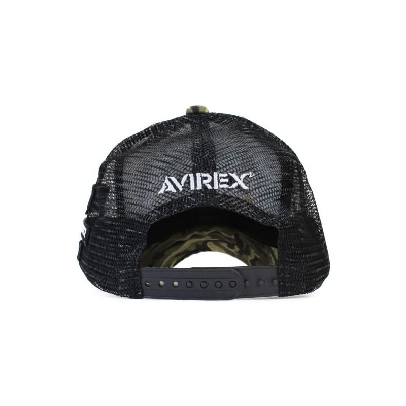 AVIREX Avilex Men's Hat, Mesh Cap, Large Sizes, XL, SPACE
