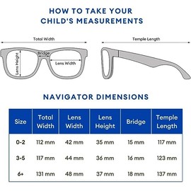 Polarized Navigator: Jet Black | Smoke Lenses | Ages 0-2