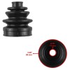 Caltric 2 Front Axle Inner Outer CV Boot Kit for