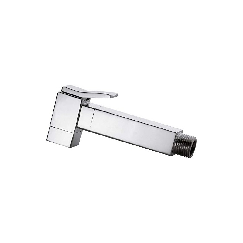 Hand Shower with Square Knob Chrome Plated Brass
