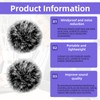 Dead Cat Mic Cover, Mini Wireless Furry Windscreen Cover Set