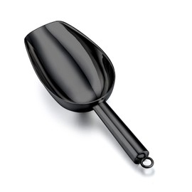 TeamFar - Cuchara de hielo de 5 onzas, cuchara pequeña de acero inoxidable para alimentos