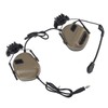 Shooting Headset Shooting Earmuffs Ear Hearing Protection Headphones Sound Amplification