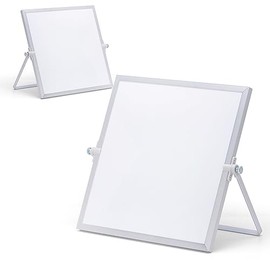 1 Pizarra Blanca Pequeña de Borrado en Seco, Mini Caballete Portátil de Escritorio, Pizarra Blanca Mensual con Soporte, Pizarra Blanca Pequeña de Escritorio