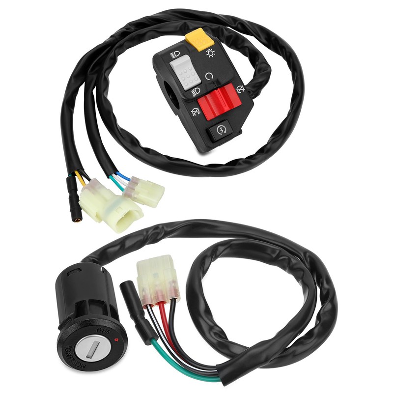 M MATI Handlebar & Key Switch for Honda TRX250EX 250EX