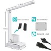 COZOO LED Desk Lamp with 2 USB Charging Ports,Type C