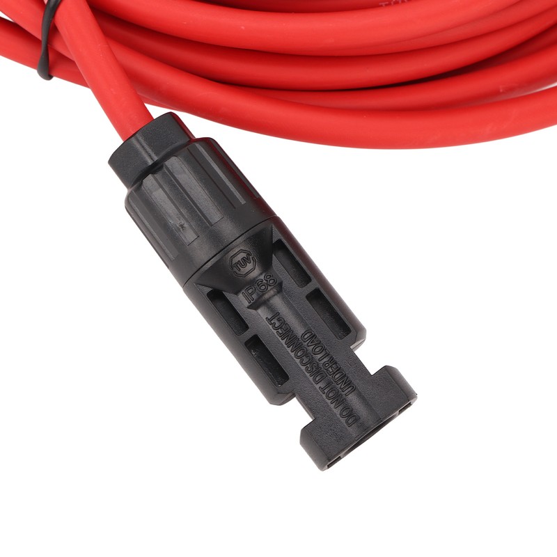 1 Pair 12AWG Solar Panel Wire with Connector Solar Adapter