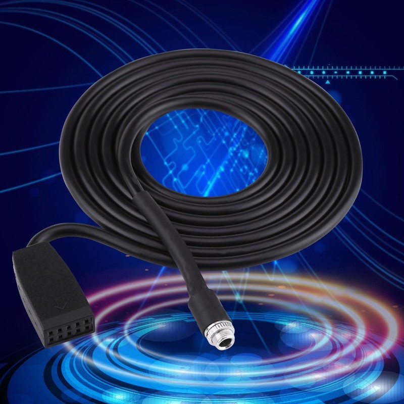 AUX Input Adaptor Cable, 3.5mm Car Audio Female Jack Adapter
