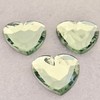 MajorCrafts 12pcs 30mm Flat Back Large Heart Acrylic Rhinestones Craft