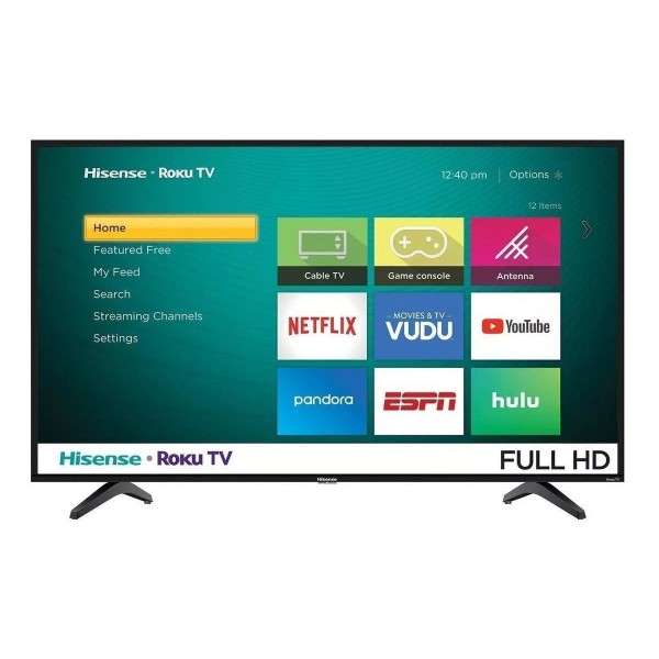 Hisense Smart TV Hisense H4F Series 43H4030F LED Roku OS Full HD 43" 120V