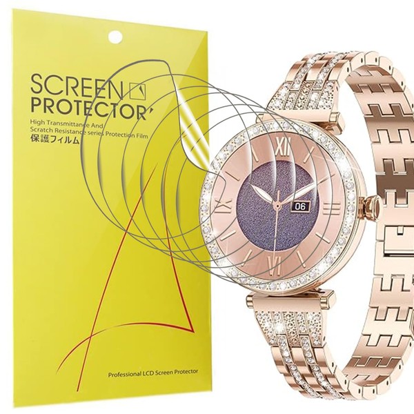 Blueshaweu Screen Protector Compatible with LIGE Smartwatch Women's 1.19 Inch