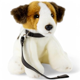 Carl Dick Jack Russel Terrier Floppy mit Leine, Hund, Plüschtier, Kuscheltier ca. 22cm 3348