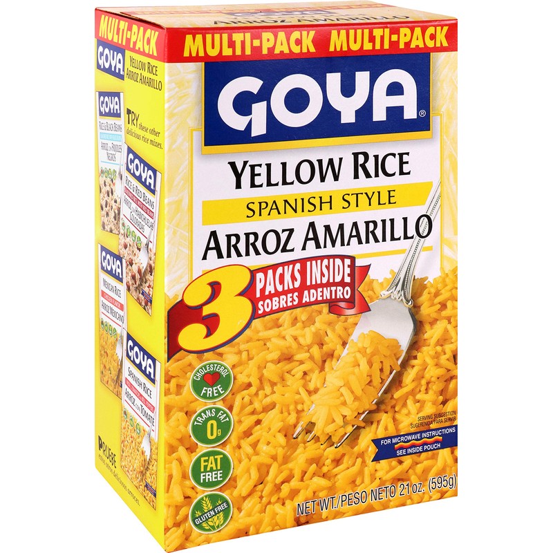 Goya Yellow Rice Mix Multi Pack, 21 oz, 2-Pack