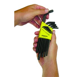 BONDHUS Hex Wrench Case, Holds 7 Inches of Bondex Case [For 5/64, 3/32, 7/64, 1/8, 9/64, 5/32, 3/16 Inch] No. 18045