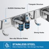 IMILLET 2 Pack Wall Mount Broom Holder Stainless Steel 5