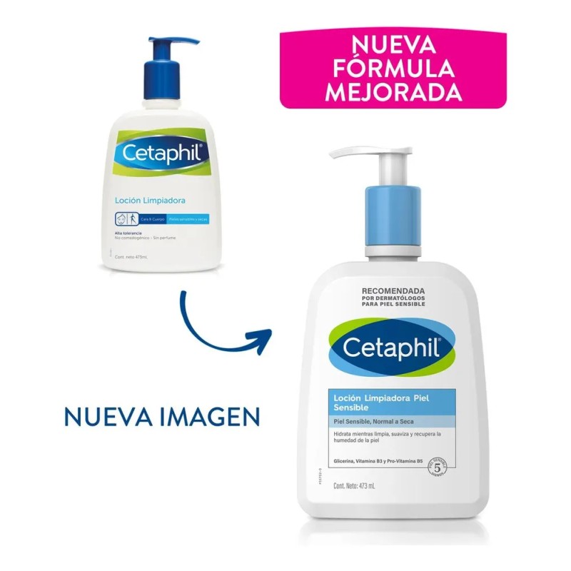 Loción Limpiadora Cetaphil Facial Y Corporal 473ml