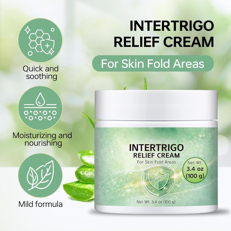 Intertrigo Relief Cream Crema hidratante protectora de la piel para