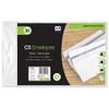 BG Peel & Seal White Envelopes 162x229mm, C5 Size 80gsm