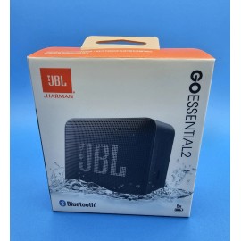 HARMAN JBL HARMAN GO ESSENTIAL 2  PORTABLE BLUETOOTH GRAB & GO WATERPROOF SPEAKER Black