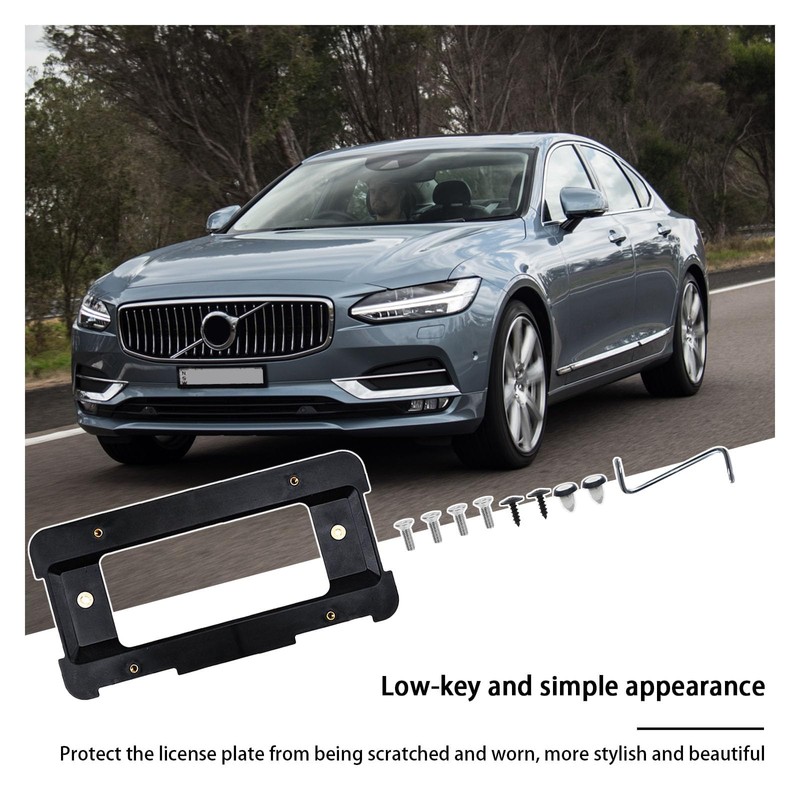 Rear License Plate Bracket Holder, Rustproof Car License Plate Frame