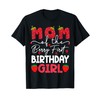Mom Of The Berry First Birthday Girl Strawberry T-Shirt