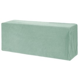 MECCANIXITY Air Conditioner Cover 31-34 Inch Knitted Elastic Cloth Dustproof for Wall-Mounted Units Split Indoor AC Covers Green