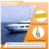 Anchor Rope 50 Ft X 3/8 Inch, Premium Solid Braid